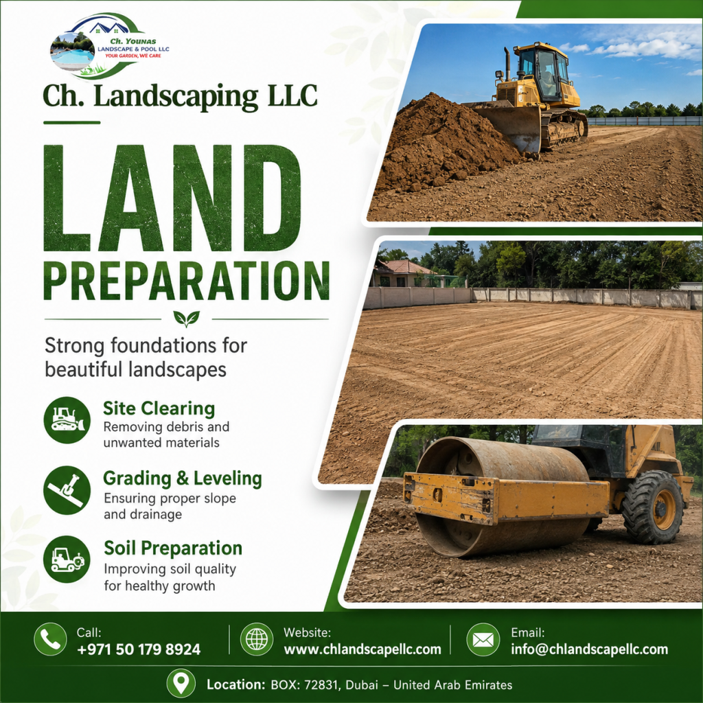 land preparation