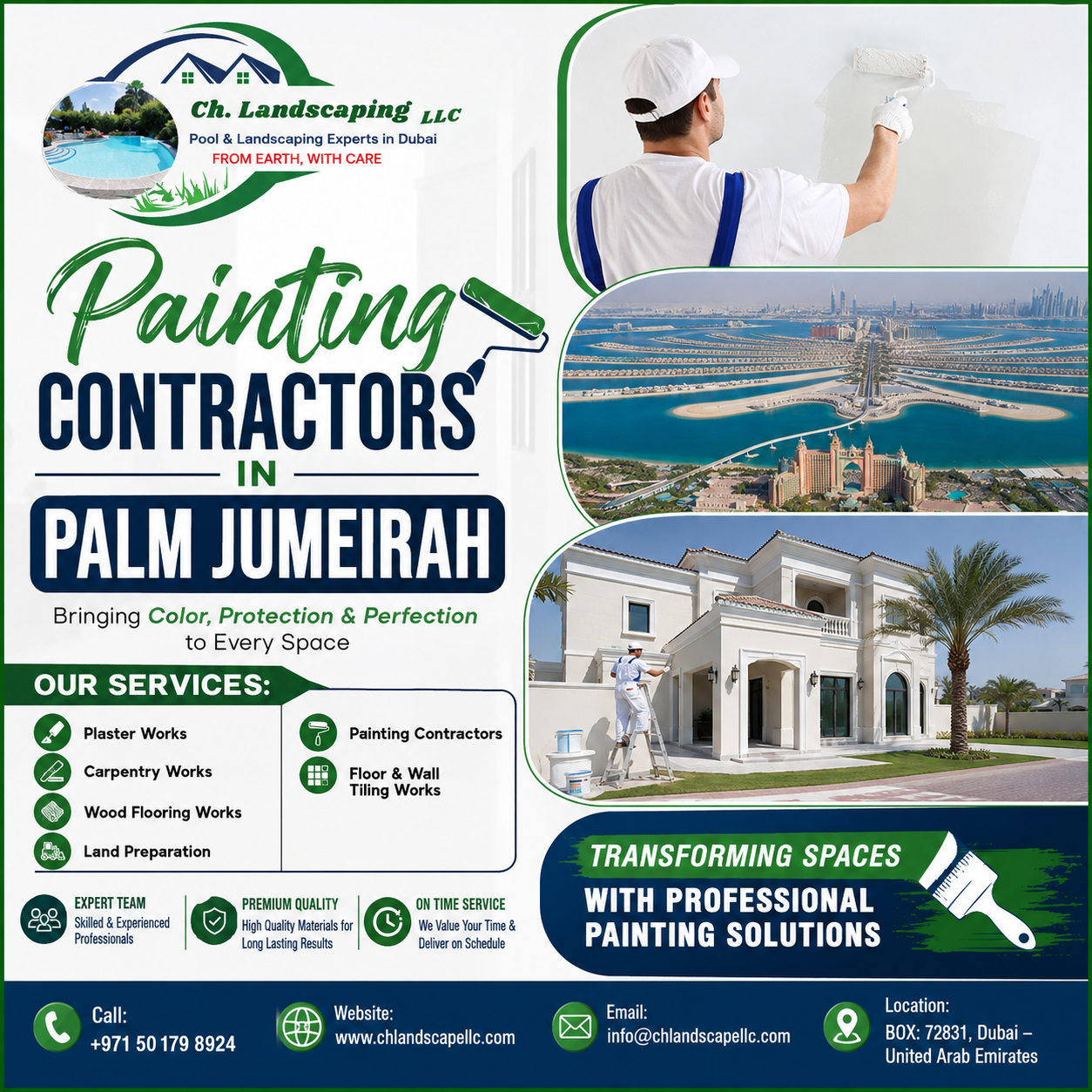 Painting Contractors in Palm Jumeirah painting contractors in palm jumeirah