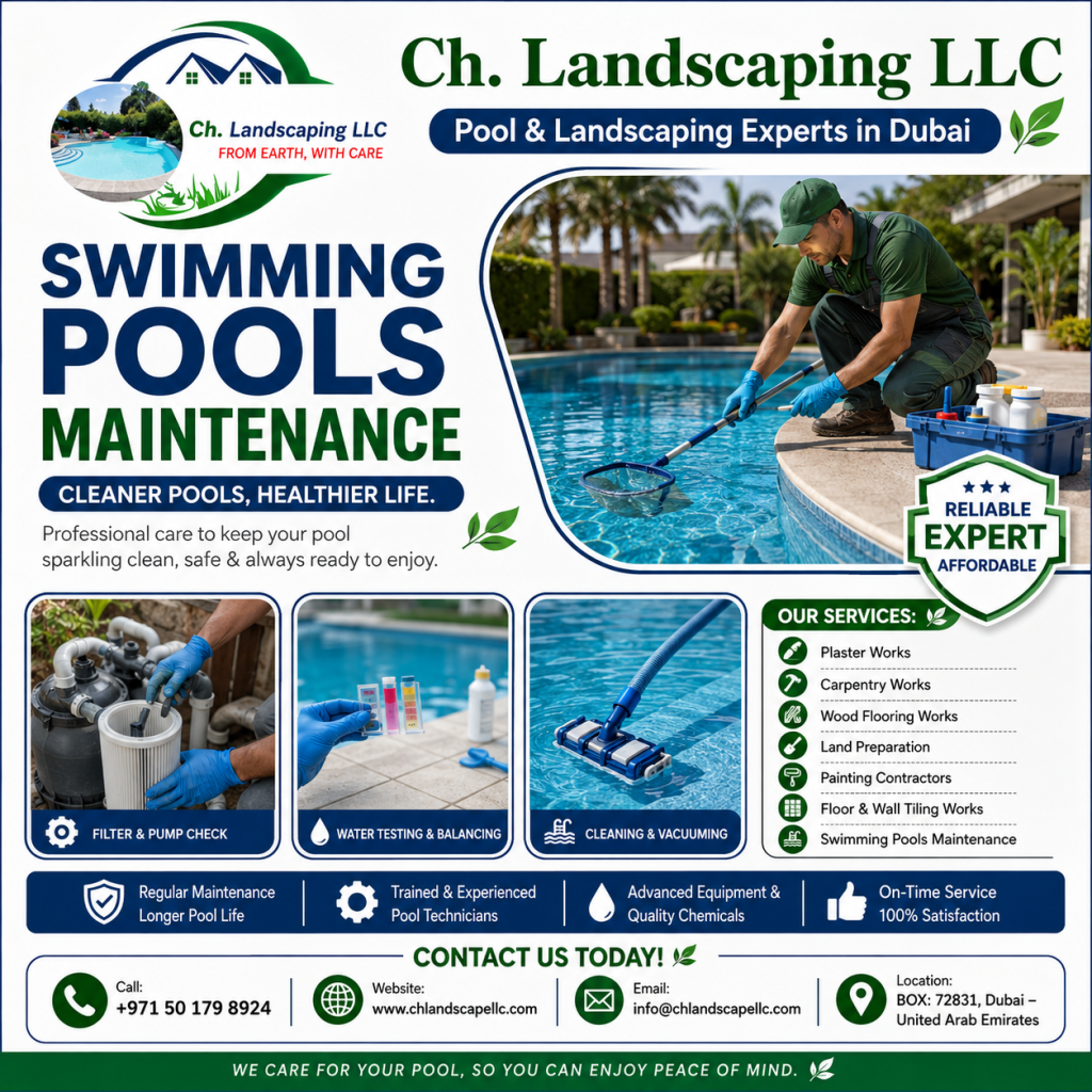 swimming pools maintenance