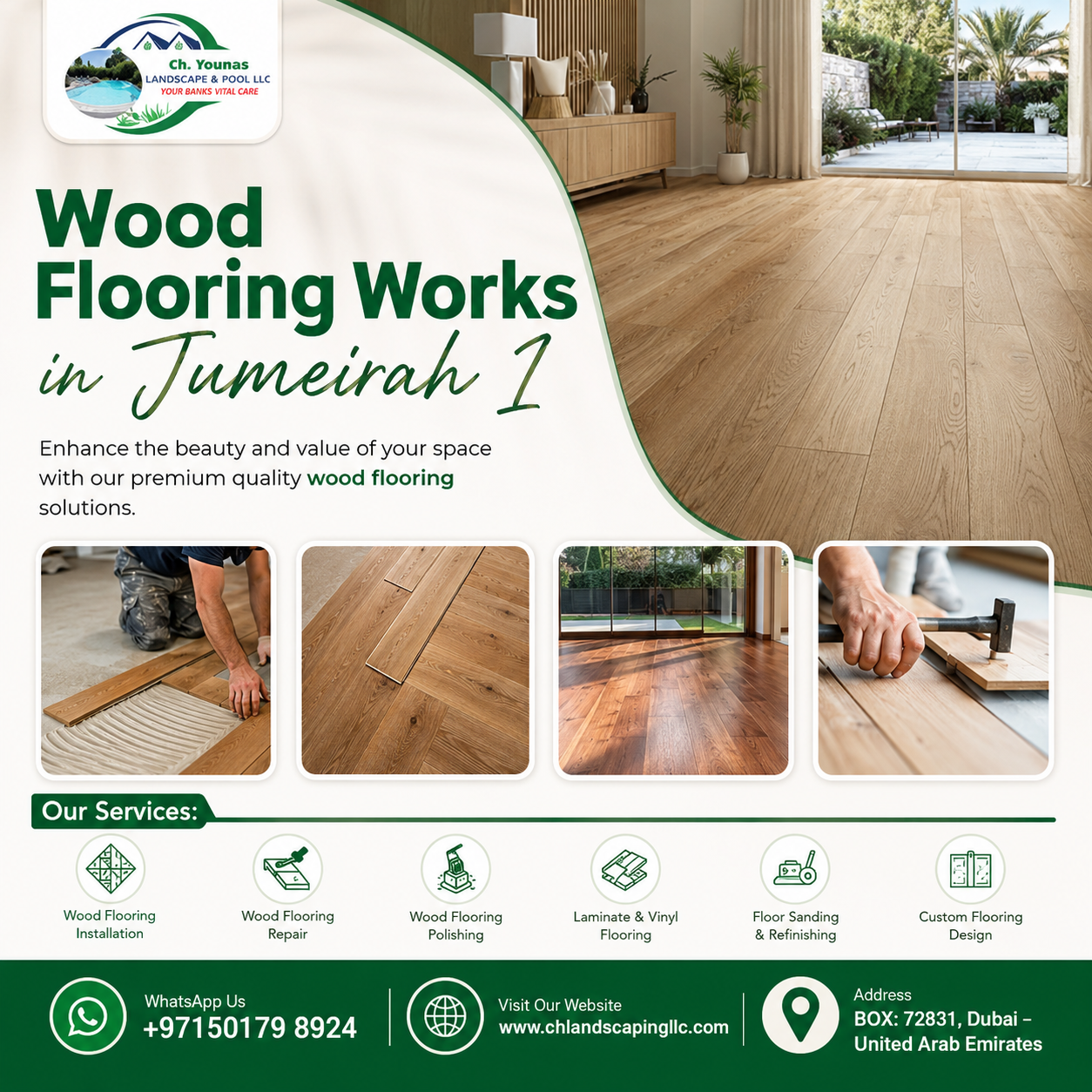 wood flooring works in jumeirah 1