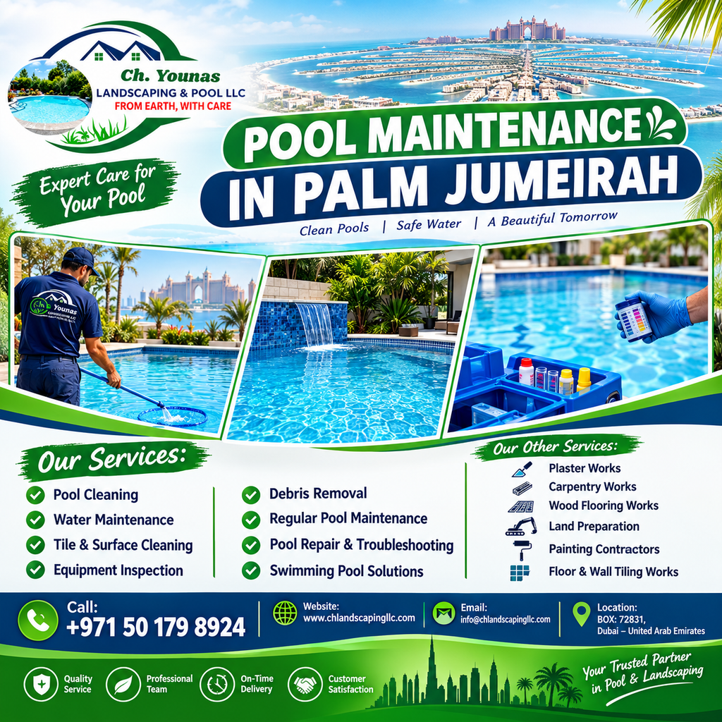 Pool Maintenance in Palm Jumeirah pool maintenance in palm jumeirah