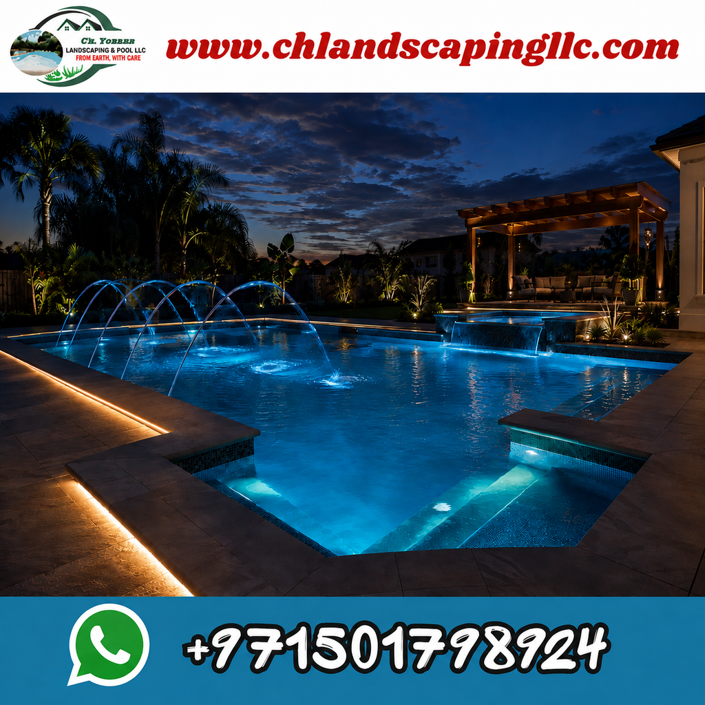 swimming pool cleaning in dubai hills estate